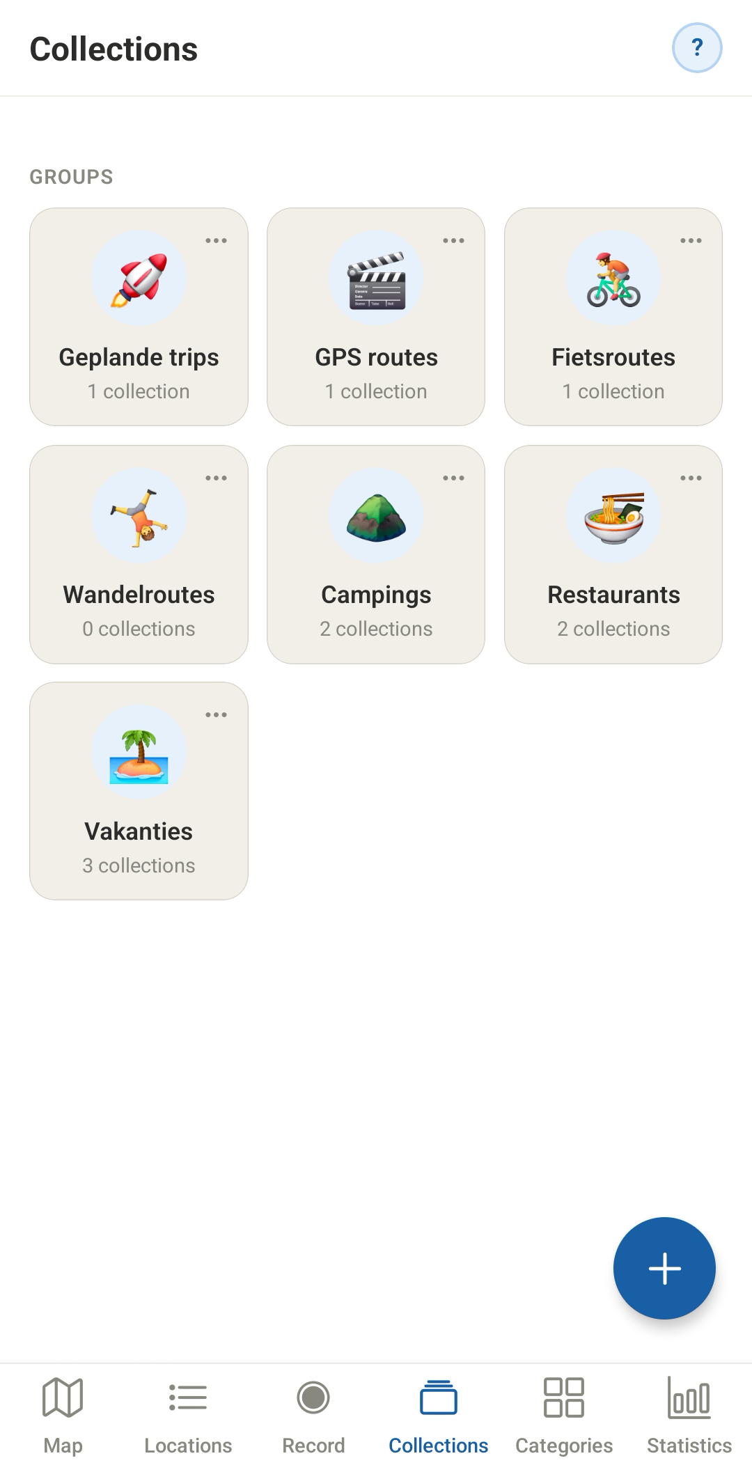 GROUPS & COLLECTIONS